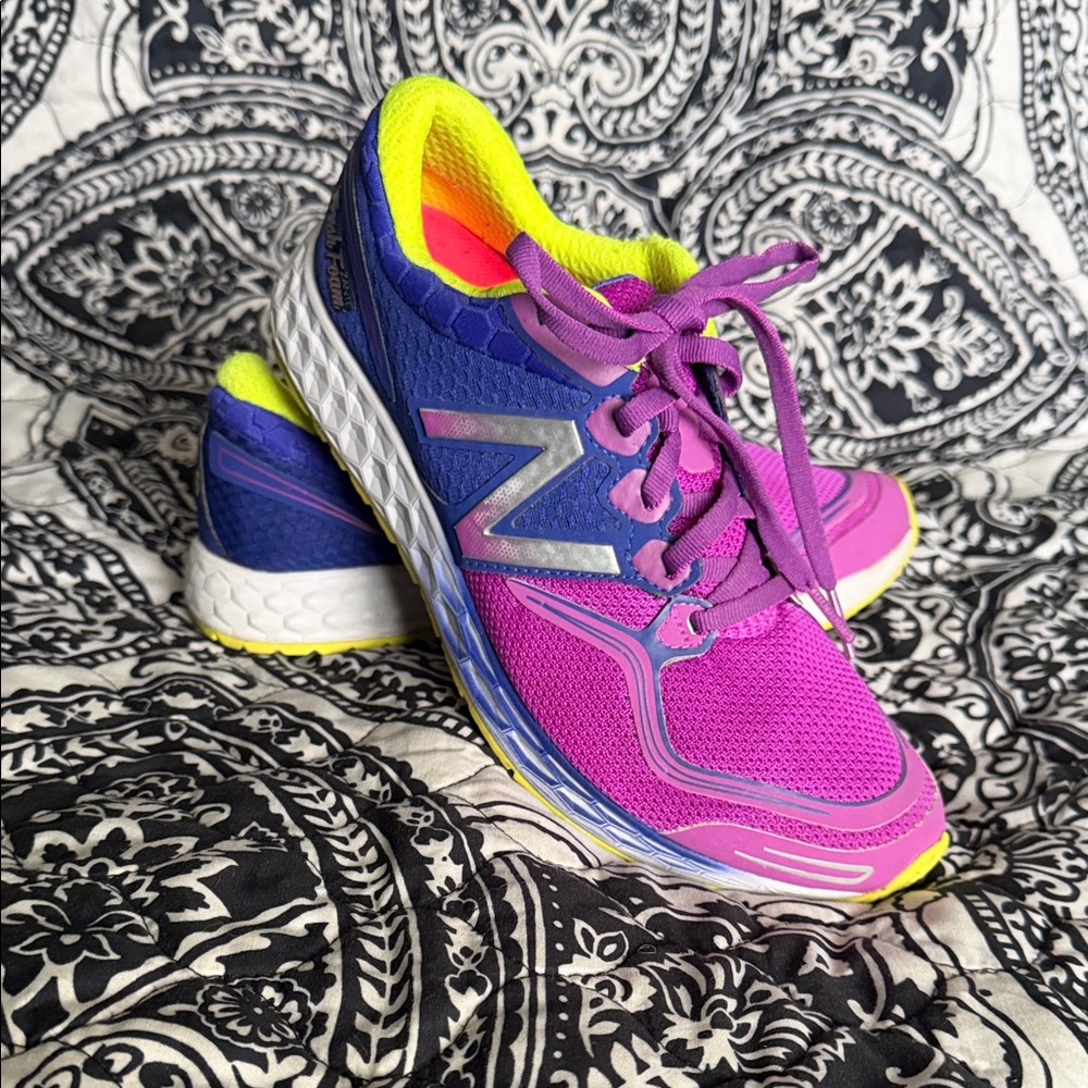 New Balance Women's Purple and Blue Athletic Shoes